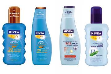 Солнцезащитный крем Nivea