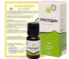 Простодін - краплі від простатиту. Переваги та протипоказання. Склад засобу. Інструкція по застосуванню