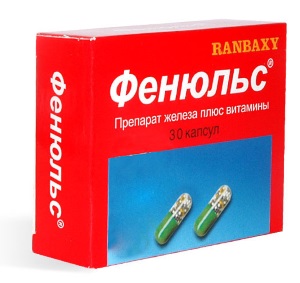 Фенюльс при вагітності: для профілактики і лікування анемії