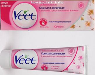 Как пользоваться кремом для депиляции veet