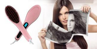 Расческа для выпрямления волос fast hair straightener