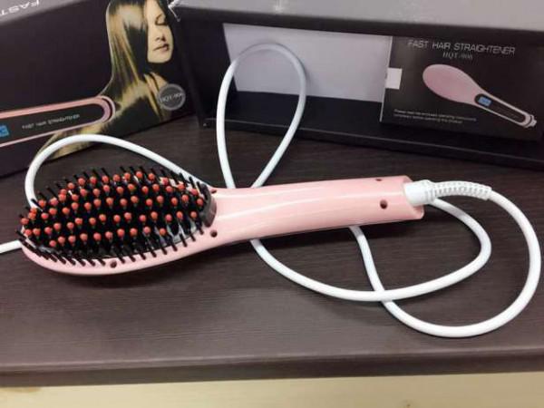 Расческа для выпрямления волос fast hair straightener